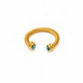 Esencia Turquoise  (Waterproof, non tarnish)