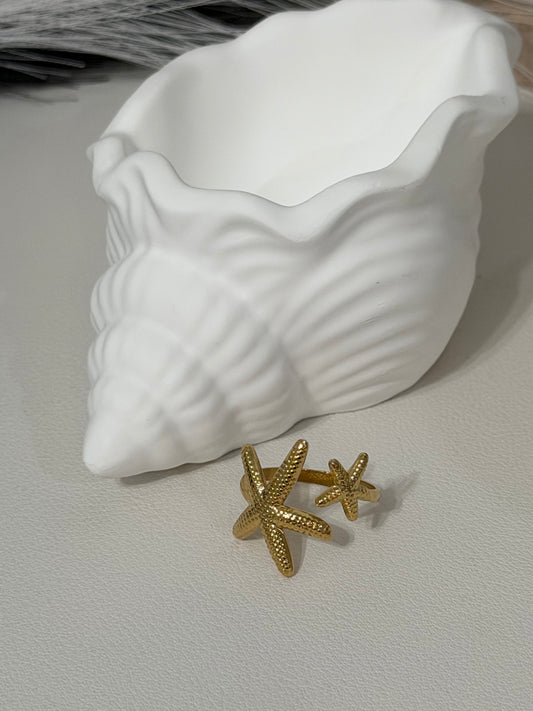Starfish (waterproof/non tarnish, hipoalergenic)