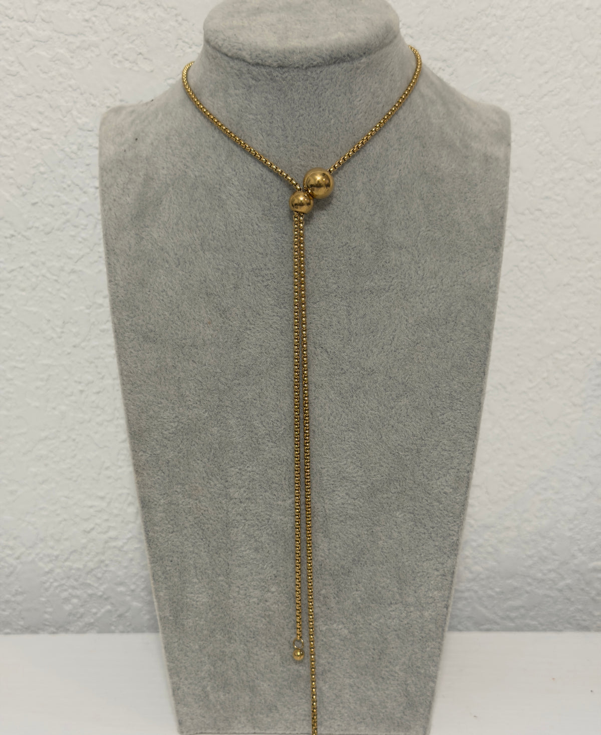 3 in 1 Lariat adjustable (Waterproof non tarnish)