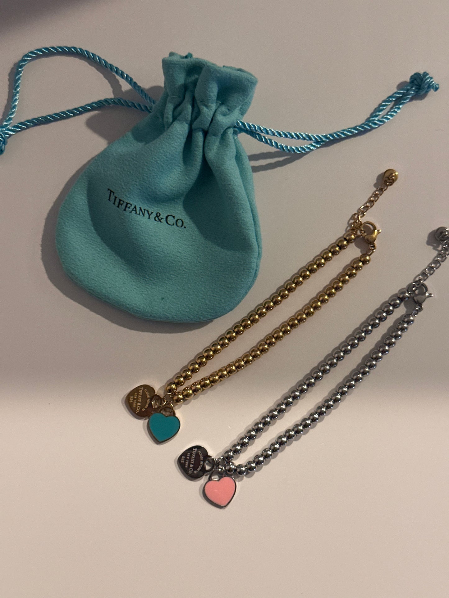 TC sweet heart bracelet (bag included)