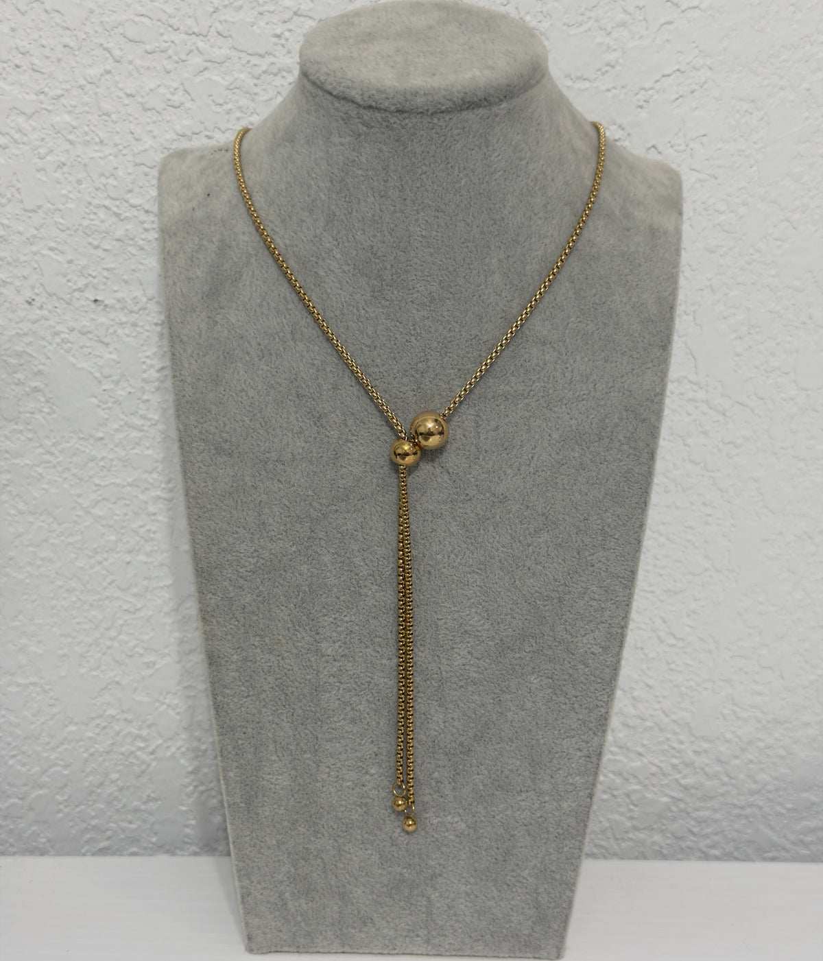 3 in 1 Lariat adjustable (Waterproof non tarnish)