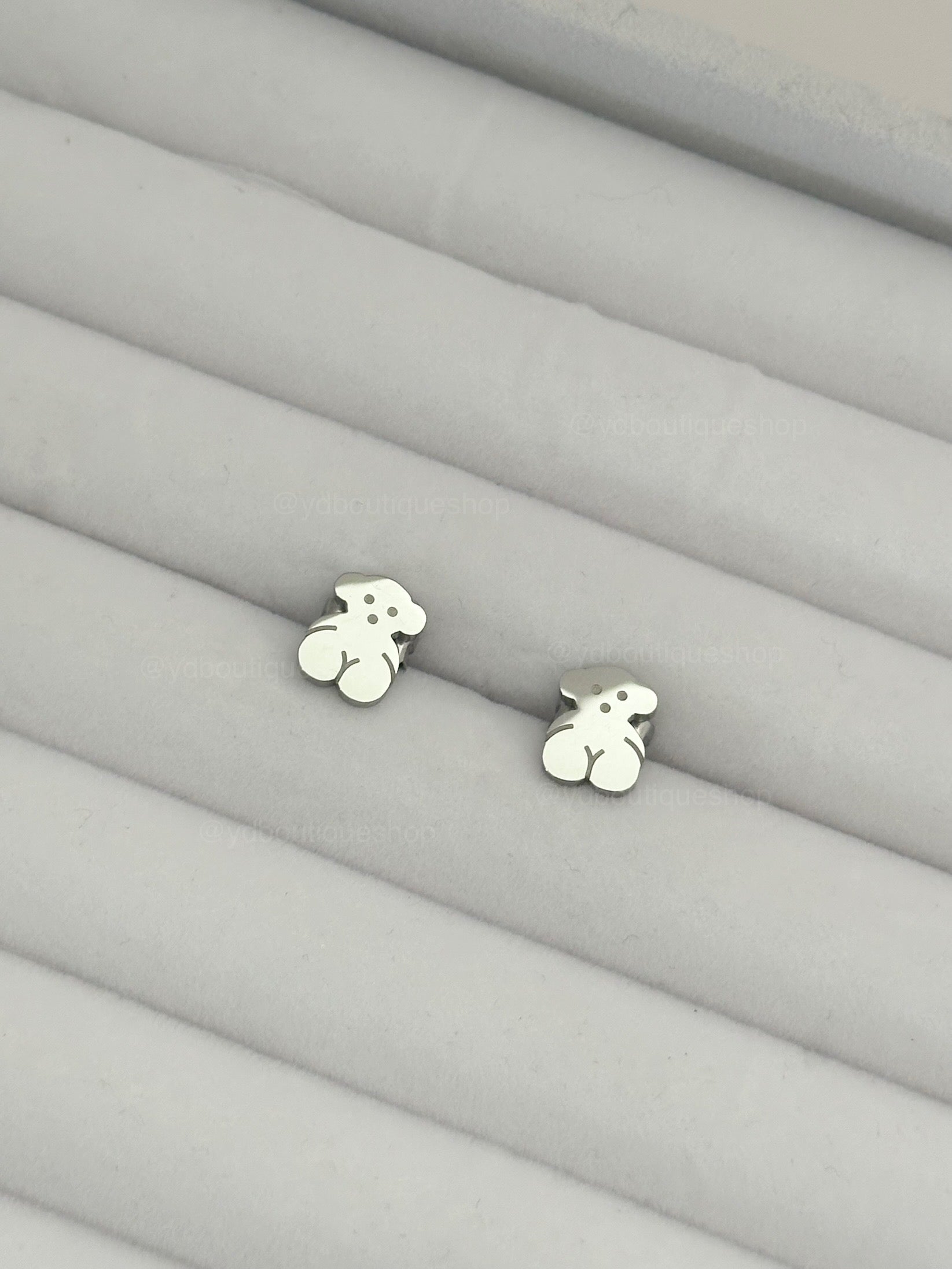 TS silver regular size studs