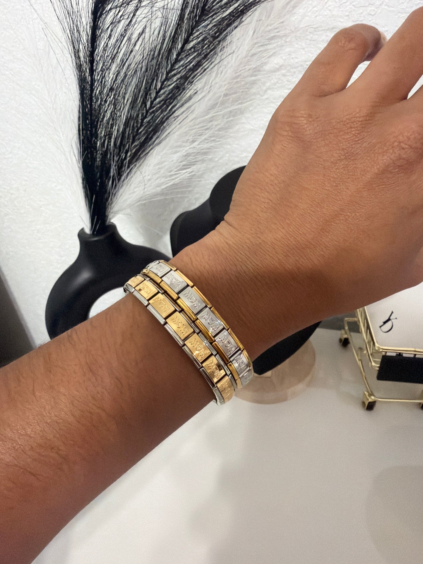 Italian Mom Bracelet waterproof/non tarsnish/ hipoalergenic