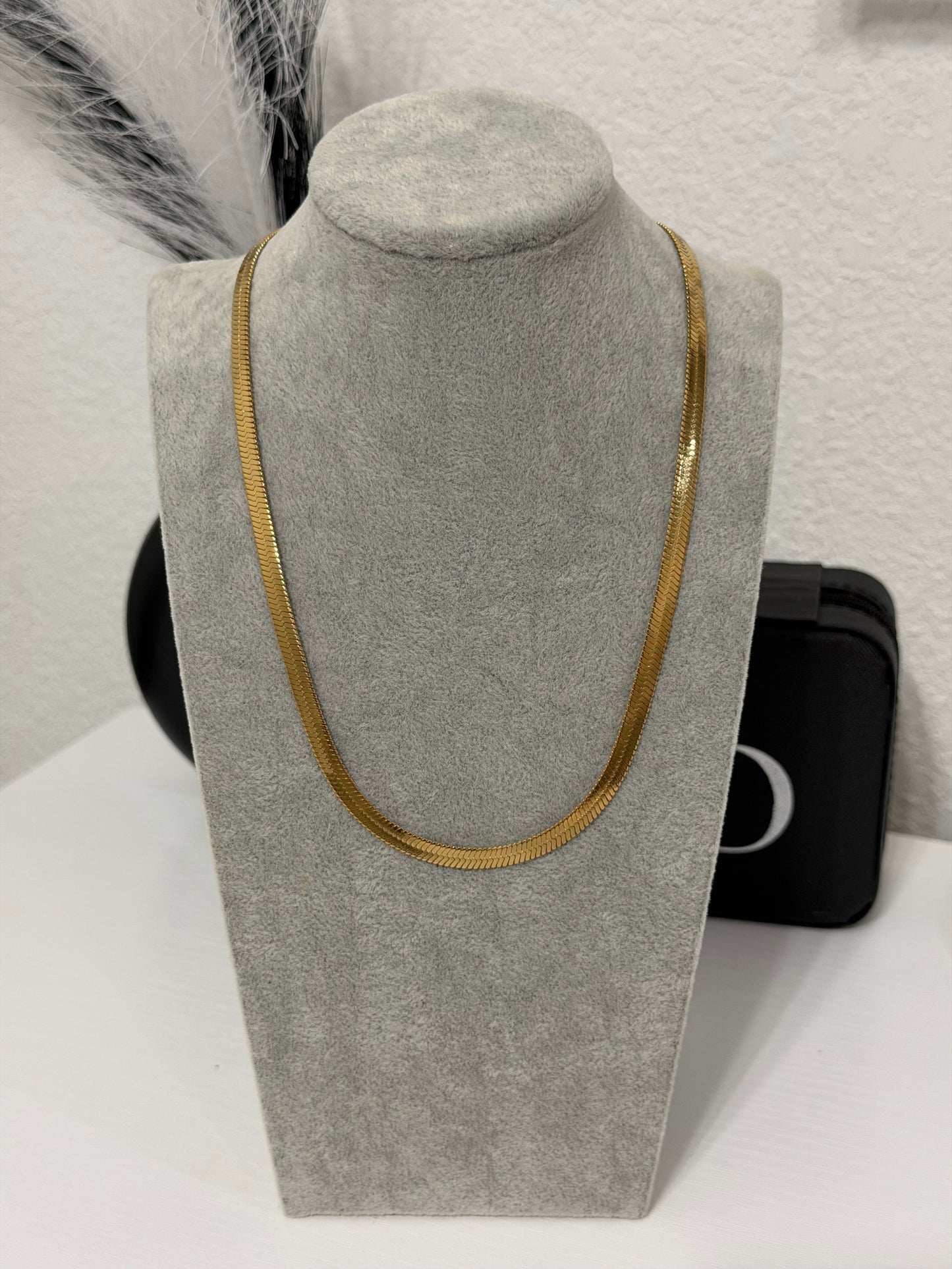 Snake chain 6mm (waterproof/non tarsnish/ hipoalergenic)