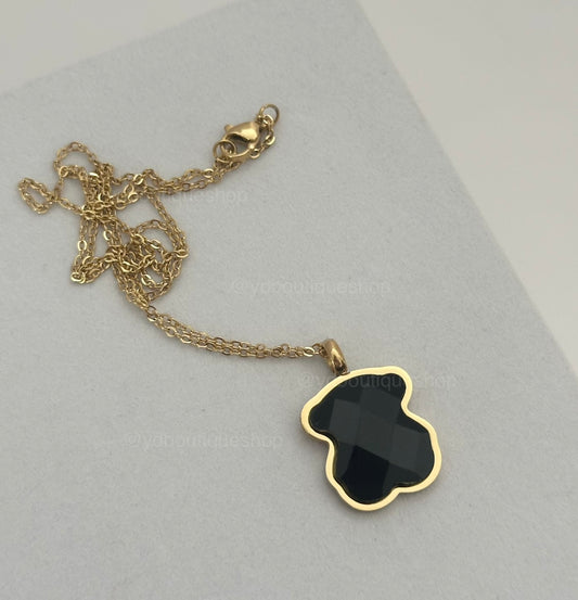 TS golden necklace