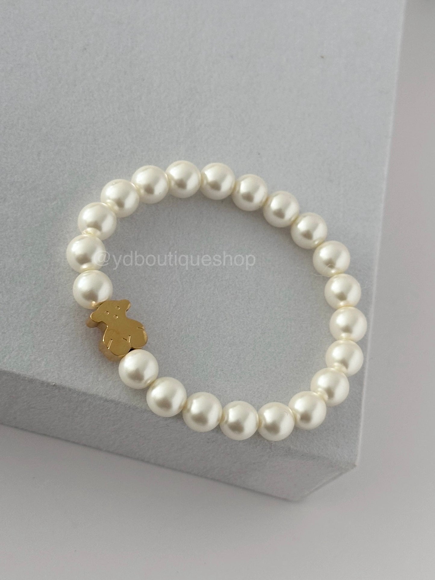 Pearls Gold bracelet(1 disp)