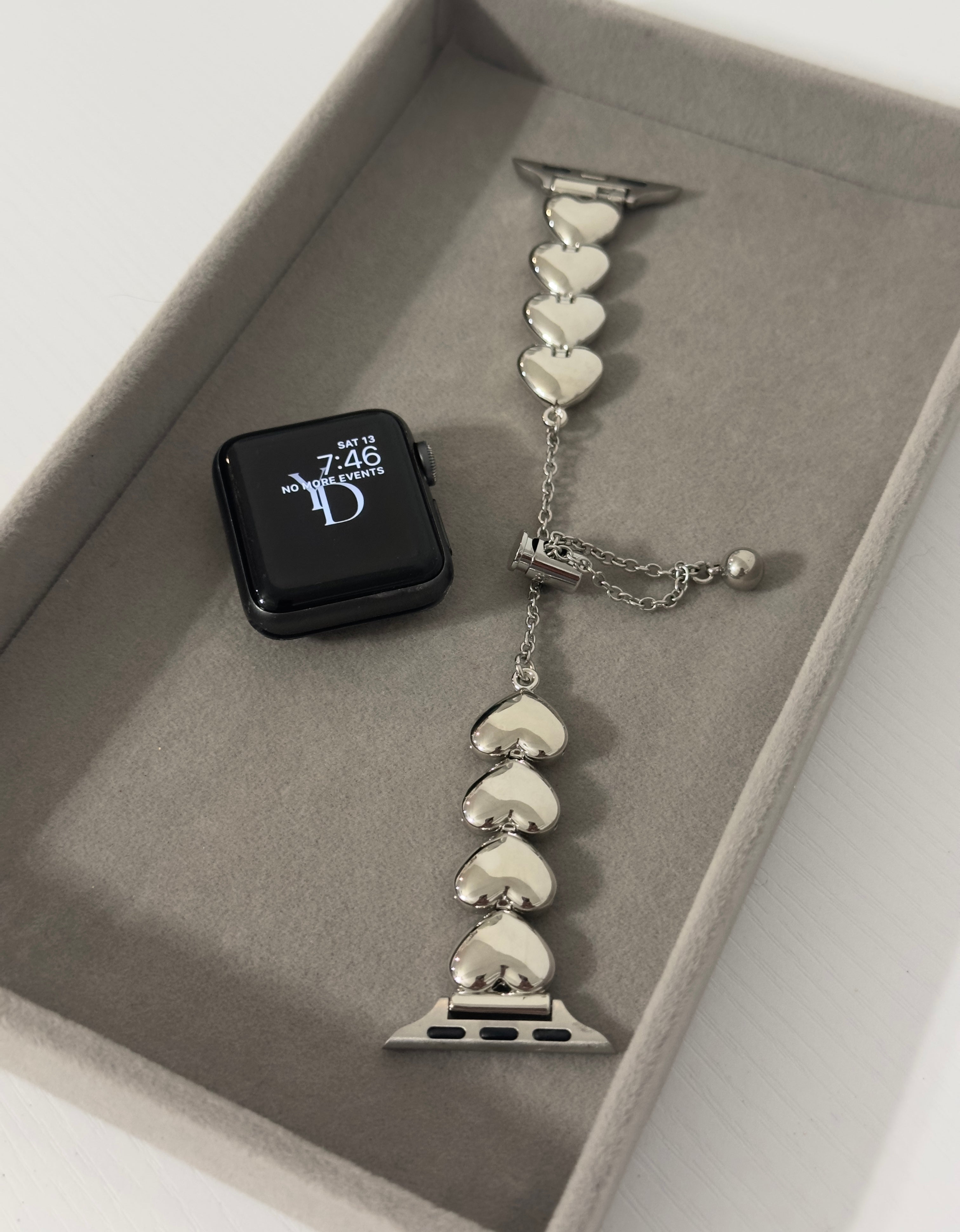 Silverly watch strap