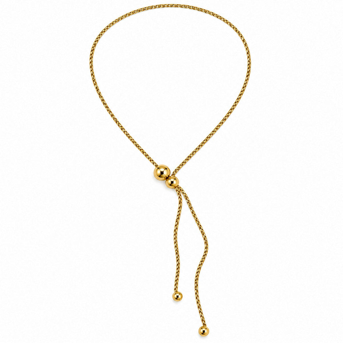 3 in 1 Lariat adjustable (Waterproof non tarnish)