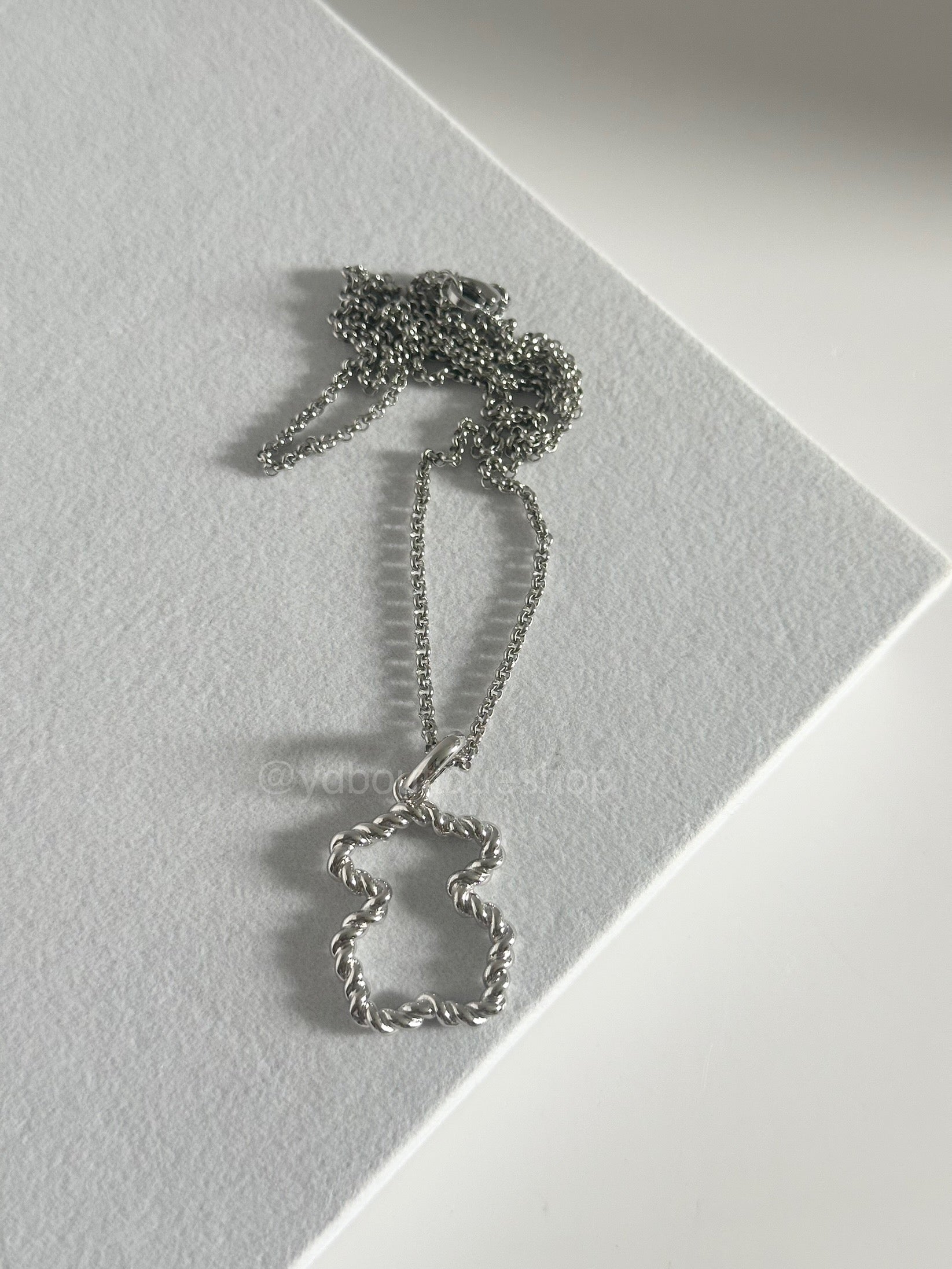 TS rope necklace(1 disp)