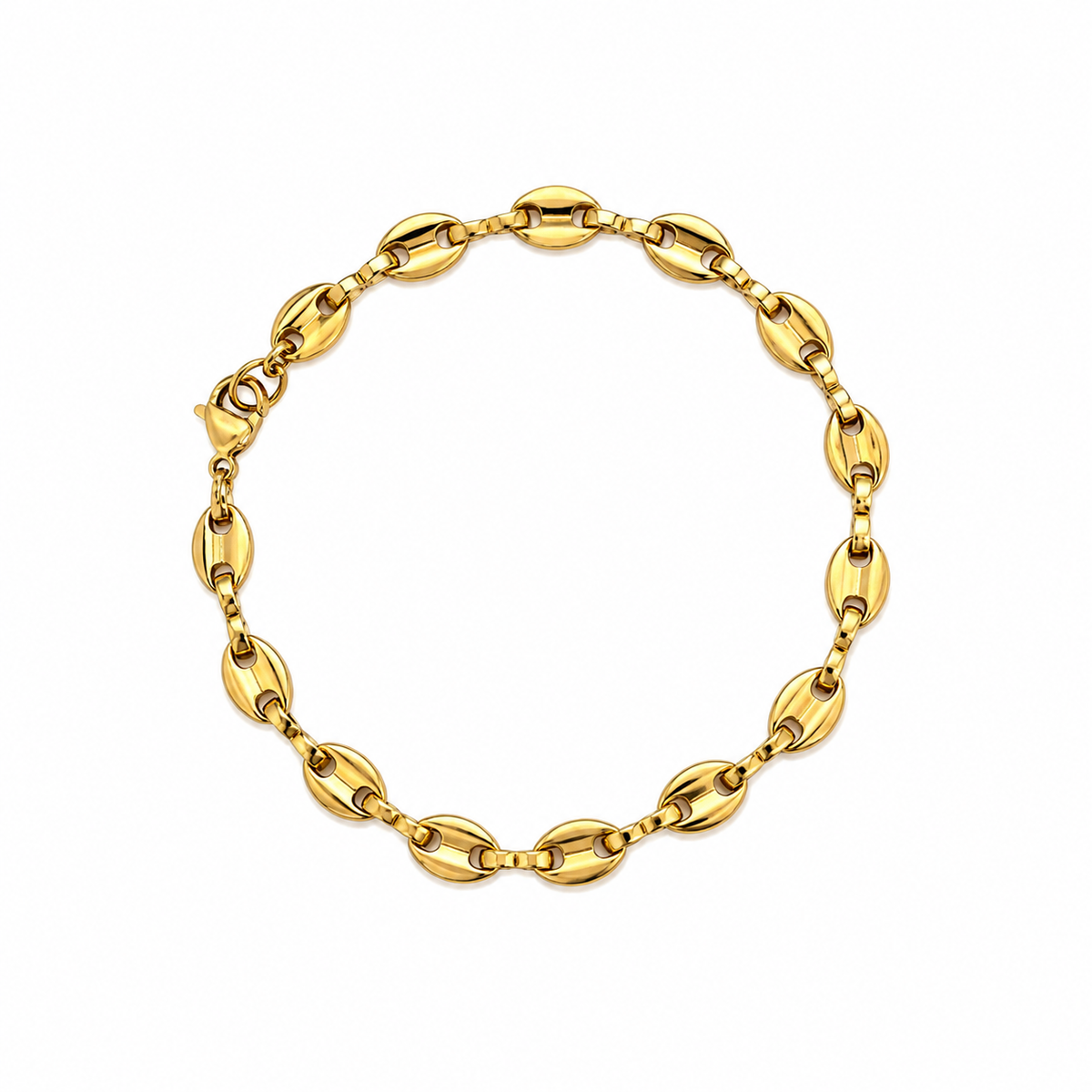 Valentina Bracelet (Waterproof, Non tarnish)6.5 Inches