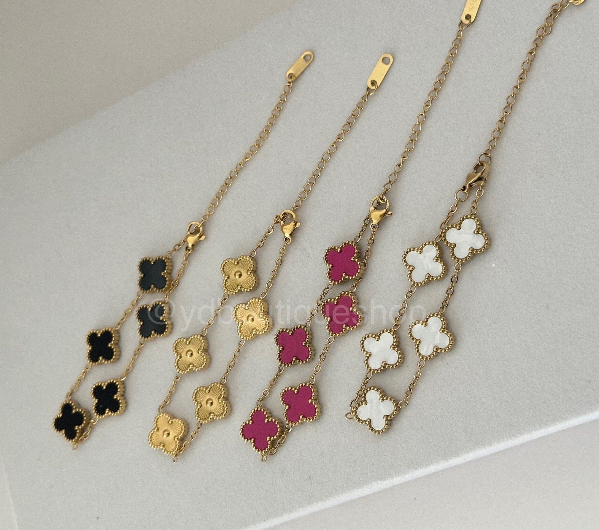 18mm clover bracelet