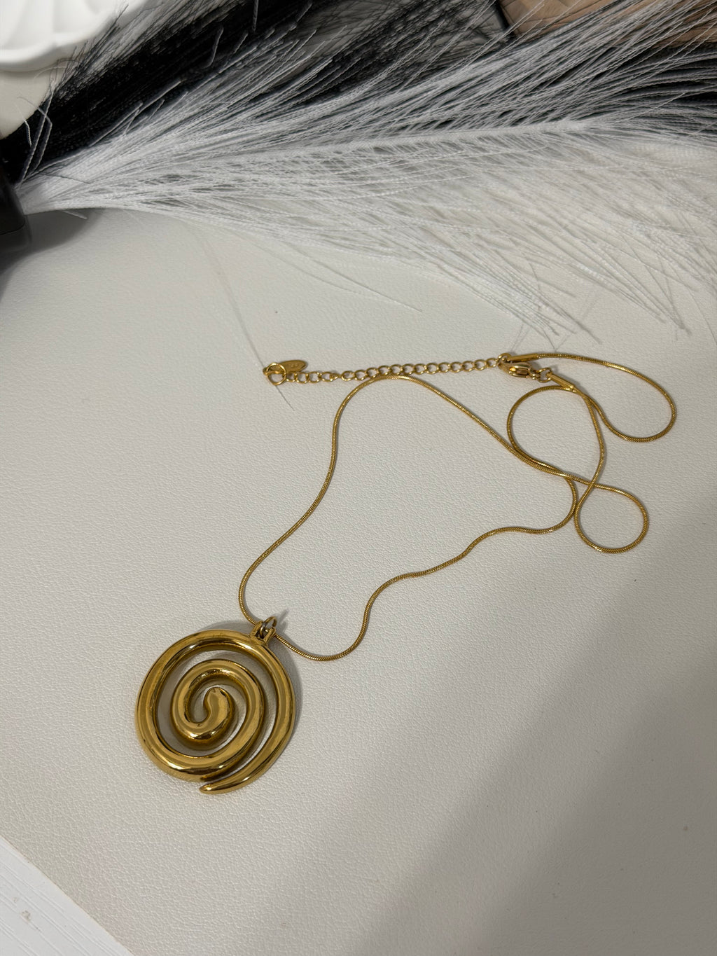 Spiral (waterproof/non tarnish, hipoalergenic)