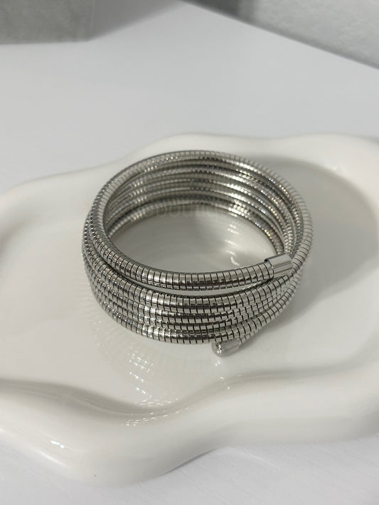 Silver spiral