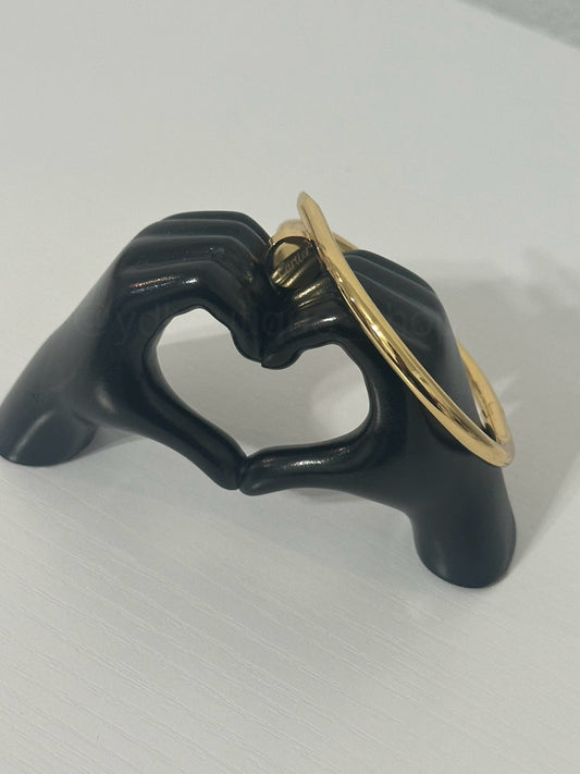 Gold classic nail