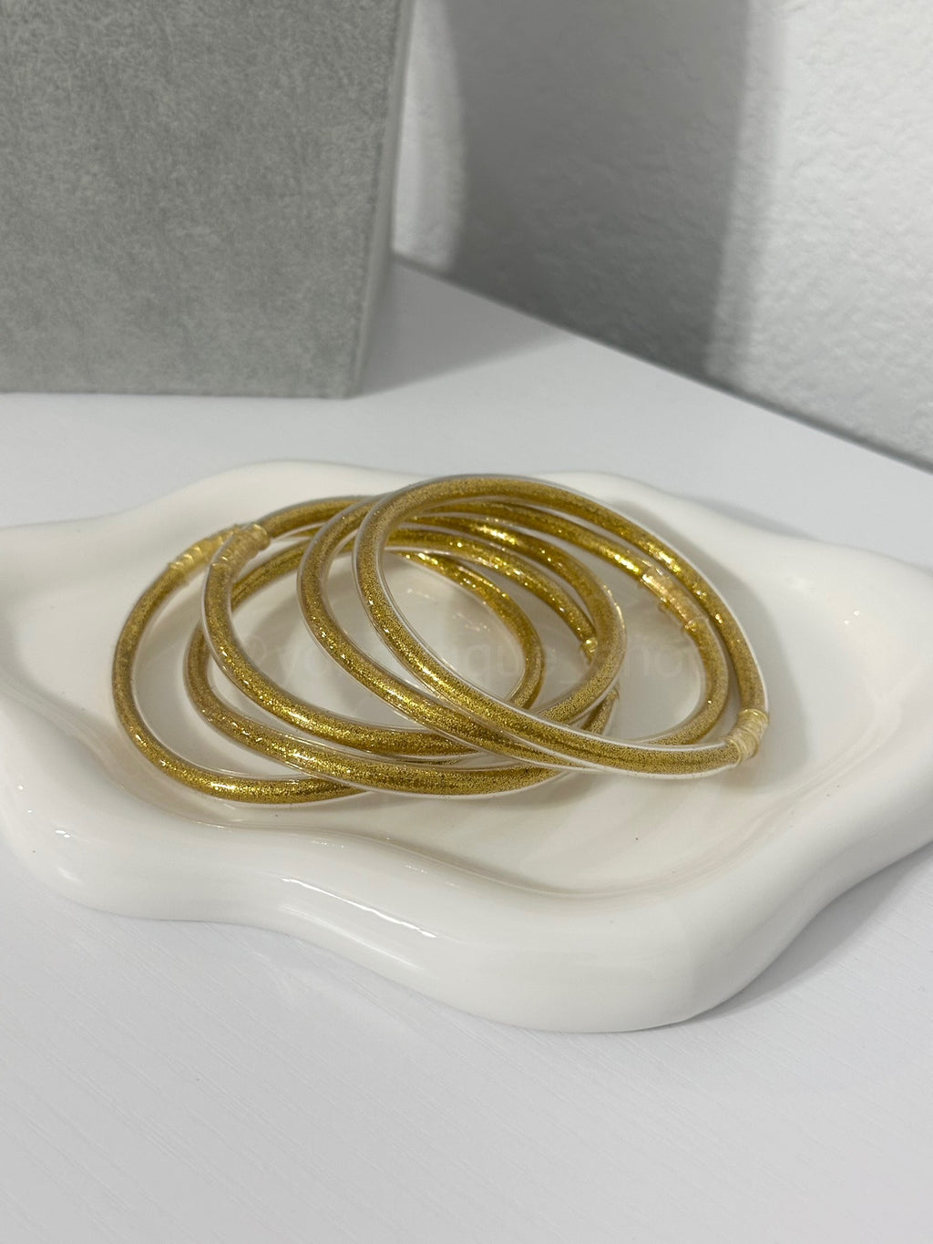 Rounded gel 5 pcs bangle