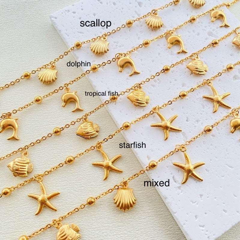 Wholesale Summer anklet collection 4 styles