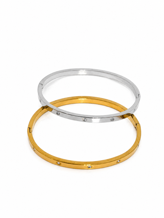 Zirconia 4mm set(Waterproof, non tarnish)