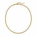 Hemp flowers necklace  (waterproof/non tarsnish/ hipoalergenic)