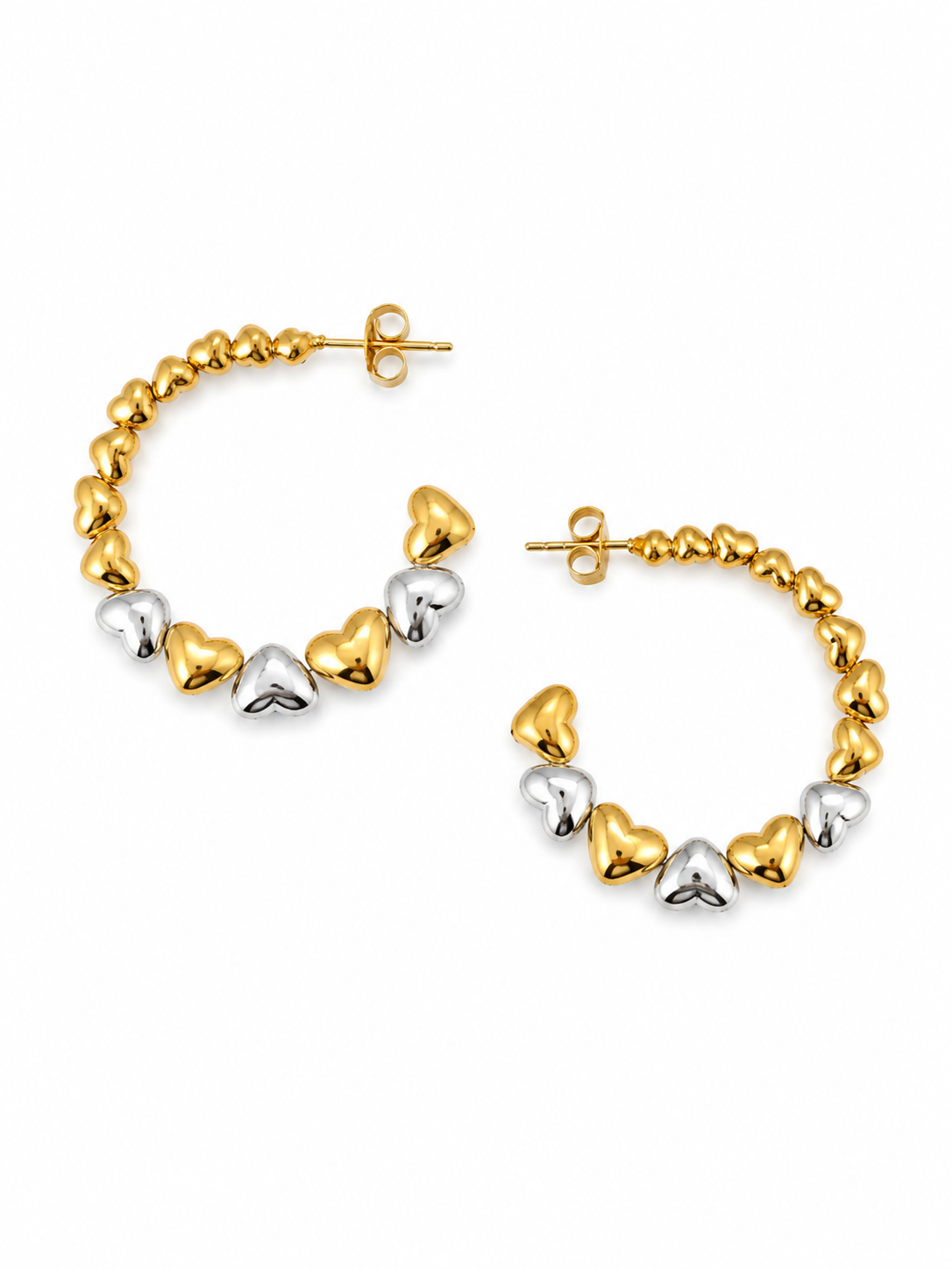 Love Loop hoops (Waterproof, non tarnish)