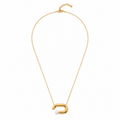 Pearl Link necklace (Waterproof, Non tarnish)