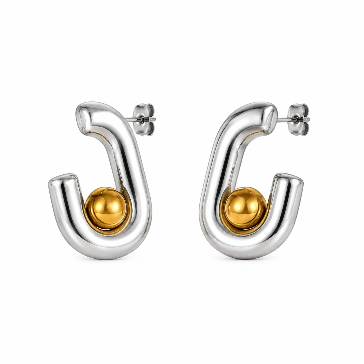 Orbit Earrings (Waterproof, non tarnish)