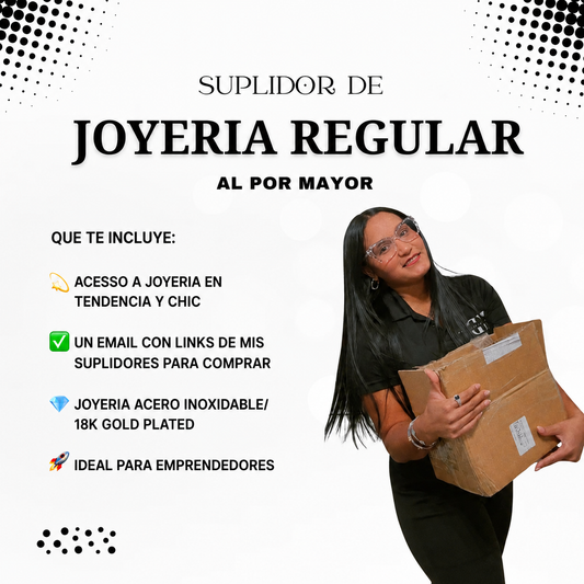 SUPLIDOR DE JOYERIA (PORFAVOR LEER ANTES DE COMPRAR)