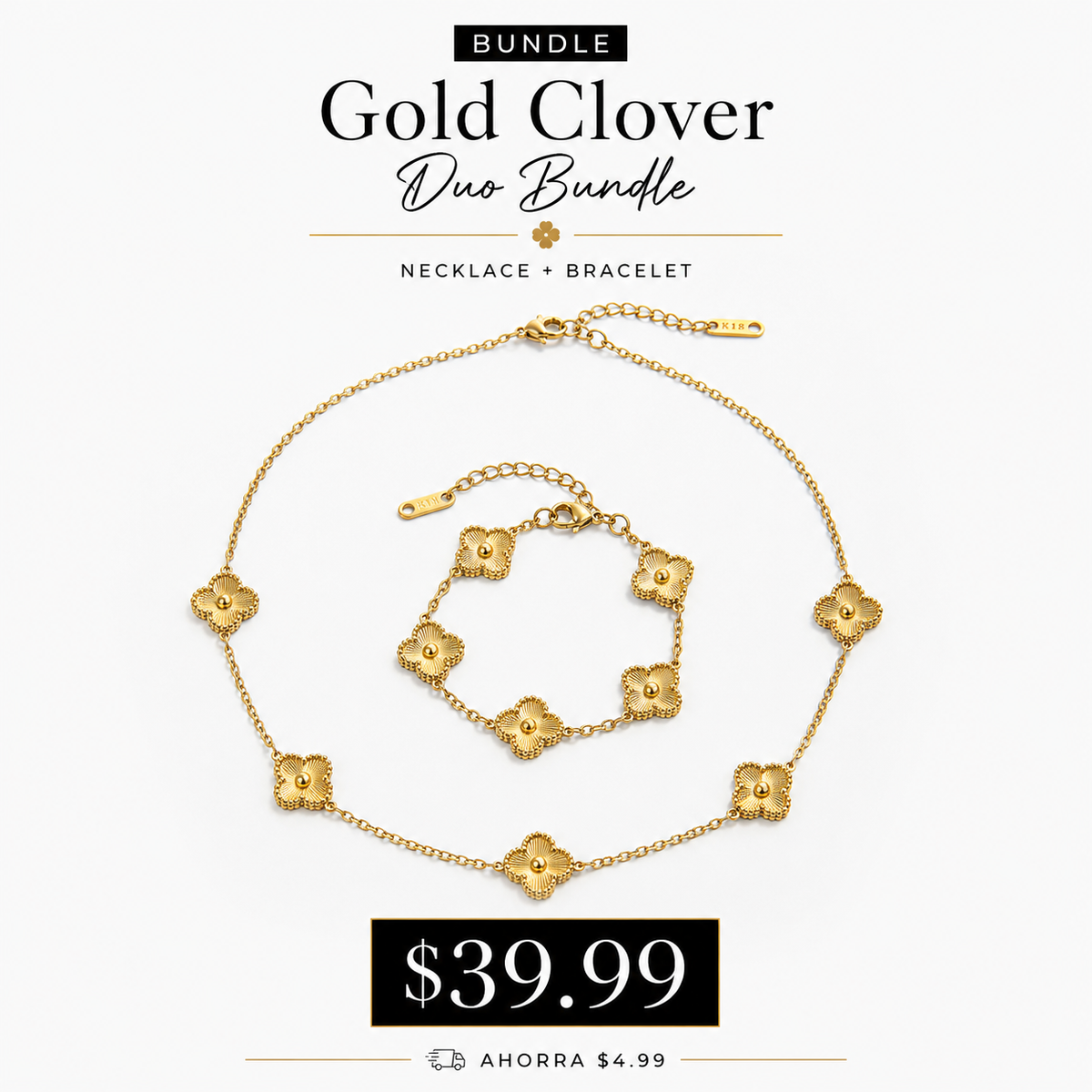 Lilibet 13mm clover bundle