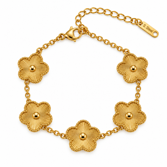 Bloom bracelet (Non tarnish, Hypoallergenic)