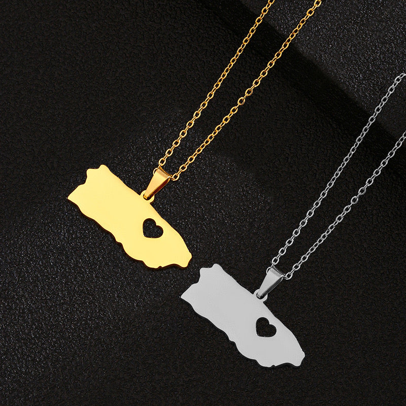 Wholesale mi isla stainless steel necklace