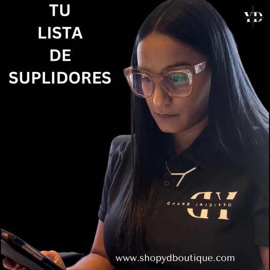 Tu lista de suplidores