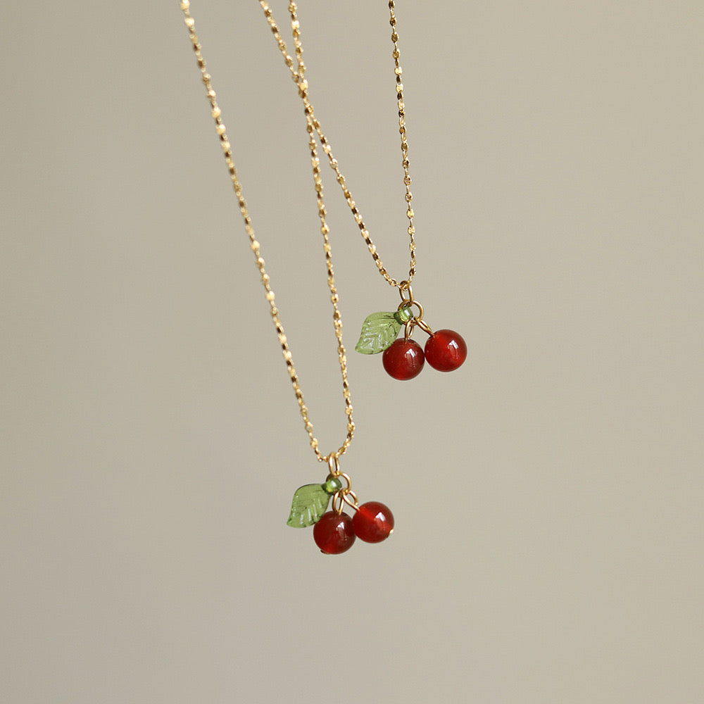 🍒sweet cherry Necklace 🍒