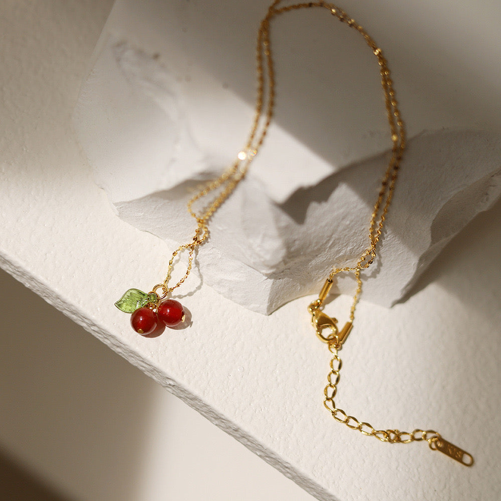 🍒sweet cherry Necklace 🍒