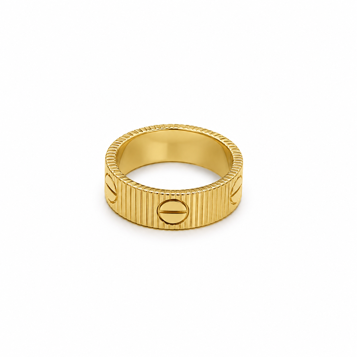 Gatar ring (Waterproof, hipoalerhenic, non tarnish)