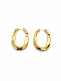Medium Gold Lock (Non tarnish, hipoalergenic)