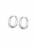 Medium Silver lock (Non tarnish, Hipoallergenic)