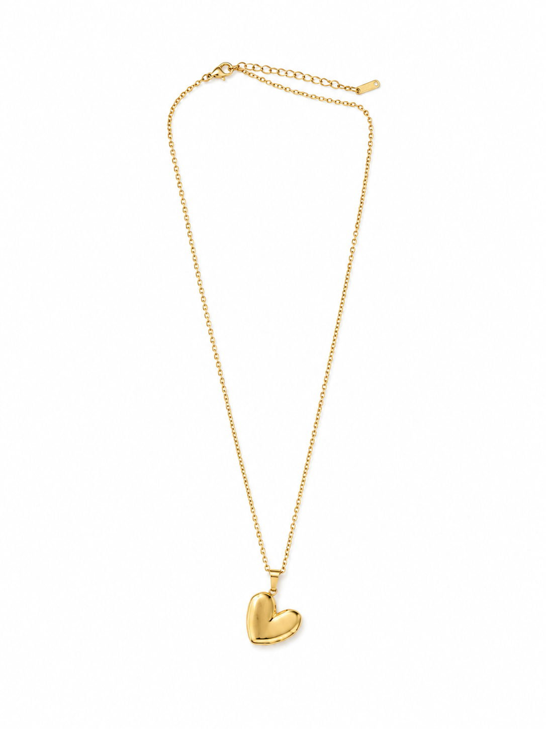 Gold little heart (Waterproof, Non tarnish, Hipoallergenic)