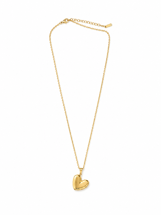 Gold little heart (Waterproof, Non tarnish, Hipoallergenic)
