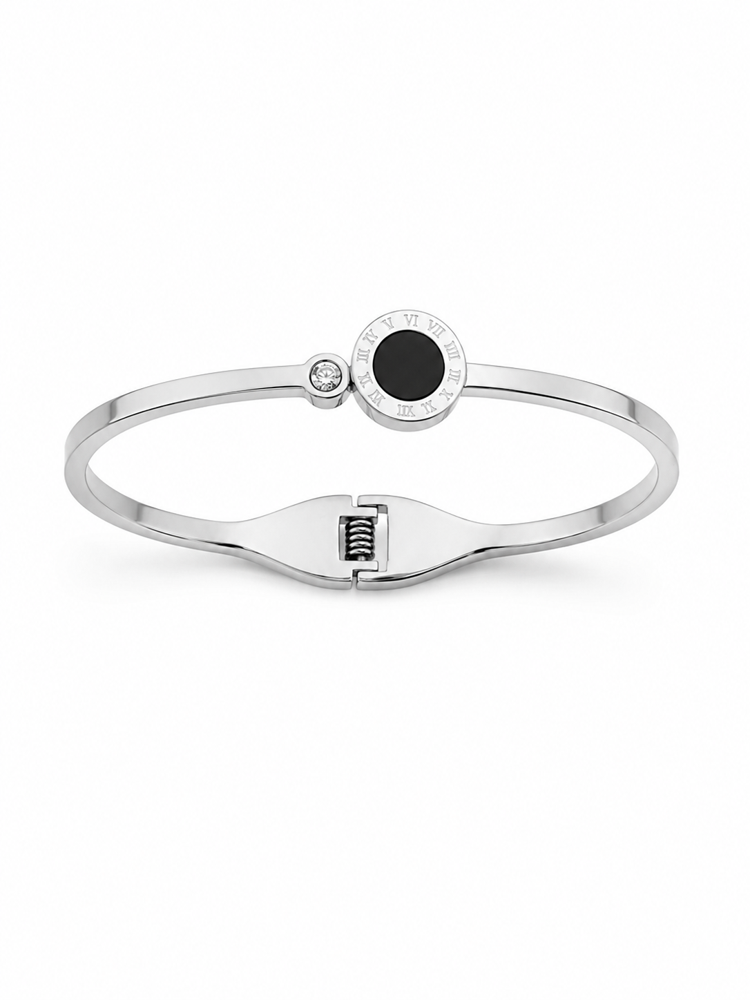 Zirconia Numeral Bracelet (Non tarnish, waterproof, hipoallergenic)